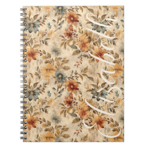 Carnet Boho Florals Occidentaux Russe Cowgirl Grunge