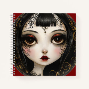 Carnet Boho Goth Girl