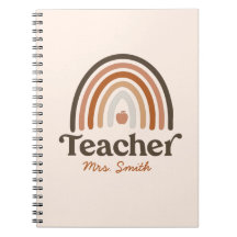 Boho Modern Rainbow Apple - Professeur personnalis