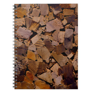 Carnet Bois cabine rustique grain de bois arbre