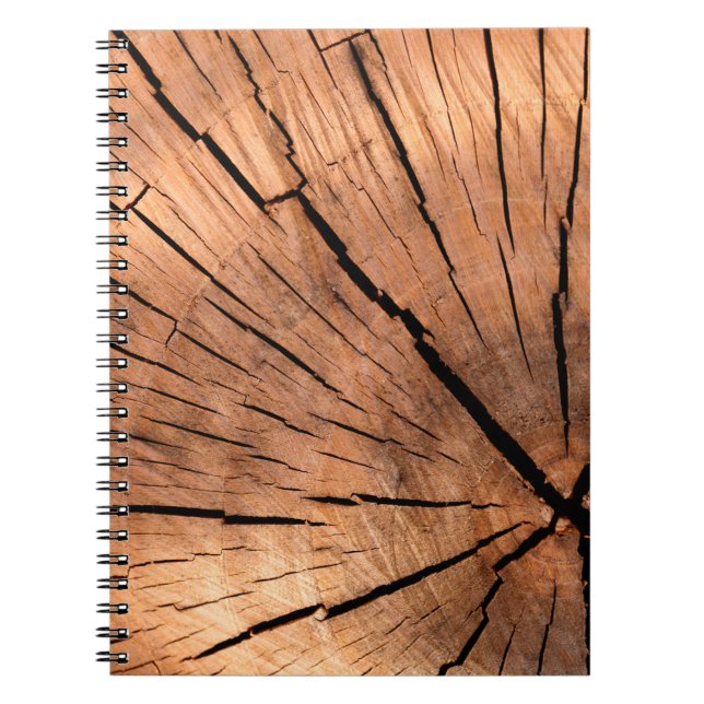 Carnet Bois de bois de sciage coupe (Devant)