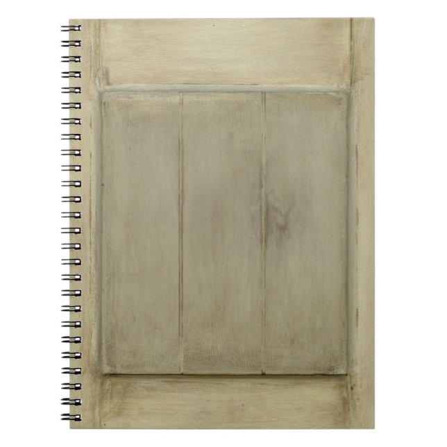 Carnet Bois peint rustique (Devant)