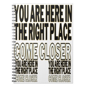Carnet Bold Motivational Text
