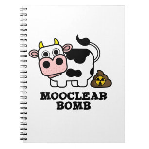 Carnet Bombe Mooclebre Funny Cow Pun