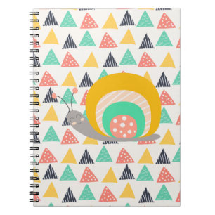 Carnet Bon escargot sur les triangles