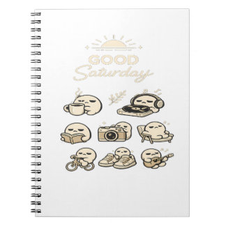 Carnet BON SAMEDI | Ambiance Cosy de Week-end | LUNIO™ Mi