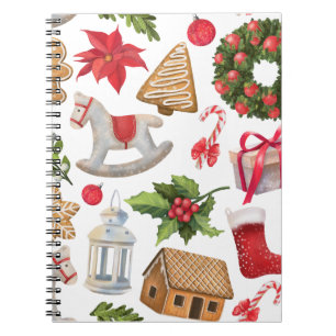 Carnet Bonbons de Noël du Père Noël Personnalisé