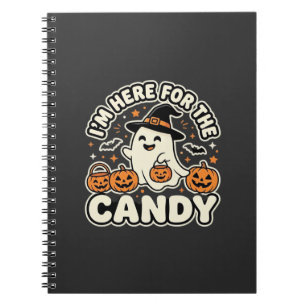 Carnet Bonbons Halloween Fantôme Citrouille Design