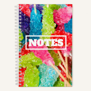 Carnet Bonbons Rocheux colorés