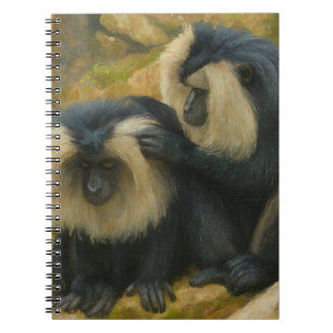 Carnet Bond Macaque - Rituel Grooming