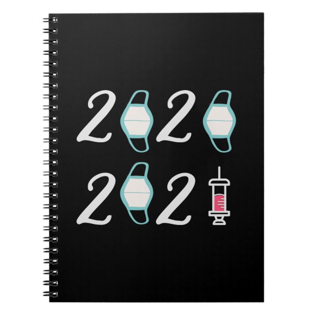 Carnet Bonjour 2021 Adieu 2020 - C’est enfin terminé (Devant)