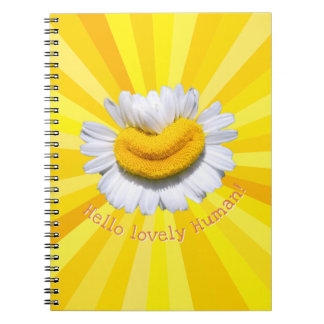 Carnet "Bonjour bel Humain !" Sourire de Camomille Éclat