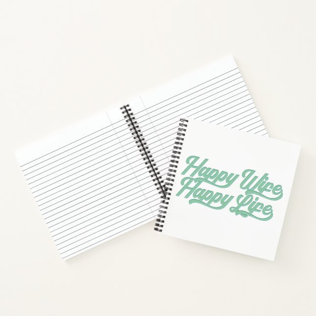 Carnet Bonne femme Bonne vie Fête des mères | Ordinateur  (Intérieur)