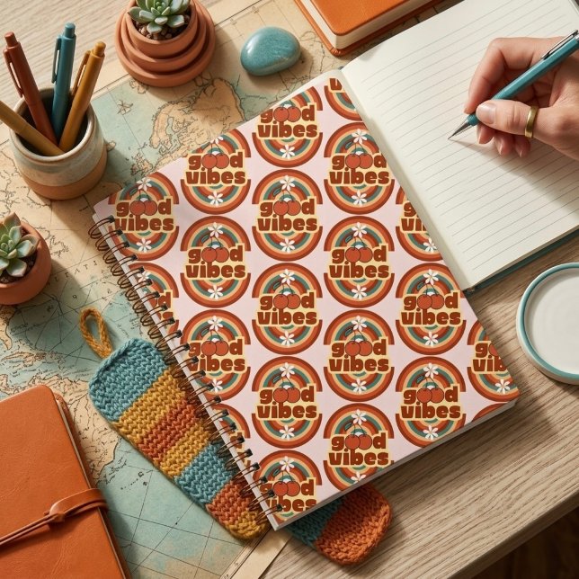 Carnet Bonne Vibration (Créateur téléchargé)