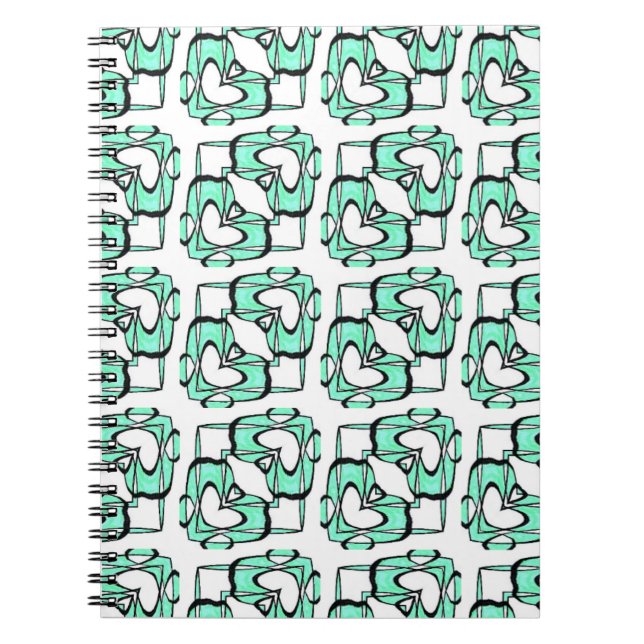 Carnet Bons de Bon Turquoise (Devant)