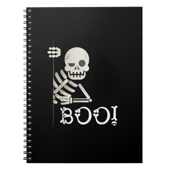 Carnet Boo! Mignon Cache Peekaboo Épouvantable Enfants Ha (Devant)