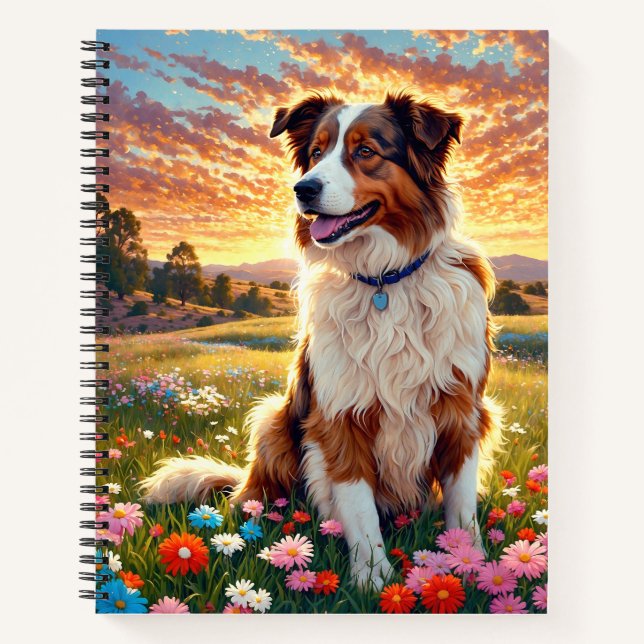 Carnet Border Collie Shepherd Dog (Devant)