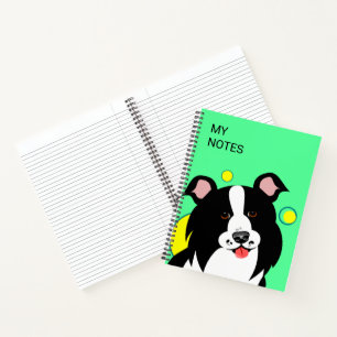 Carnet Border CollieCahier Chien Mignon