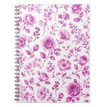 Bordure Florale Rose Élégante