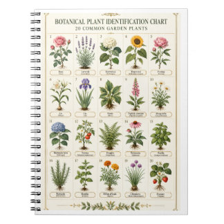 Carnet Botanical Plant Guide Wall Art
