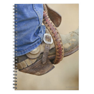 Carnet Botte de cowboy avec la dent 2
