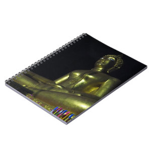 Carnet Bouddha d'or la nuit