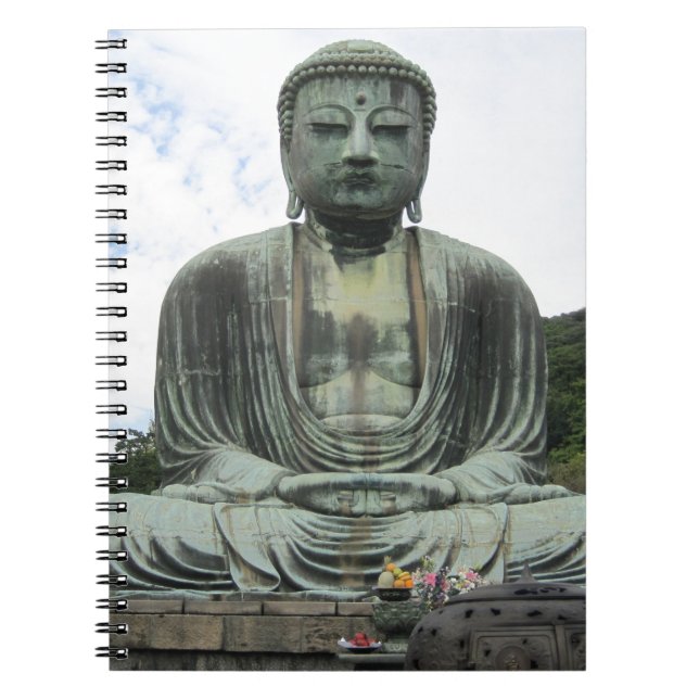Carnet Bouddha Statue Bouddhisme (Devant)