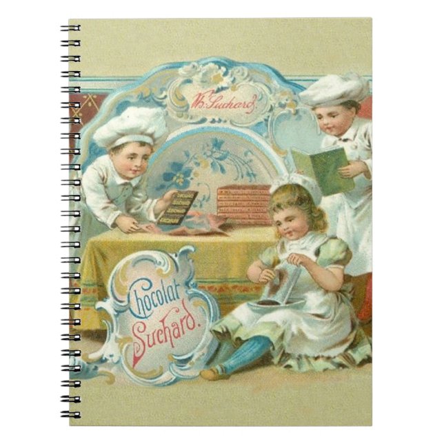 Carnet Boulangeries au chocolat Antique (Devant)
