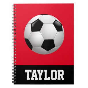 Carnet Boule de football personnalisée