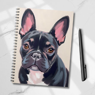 Carnet Bouledogue français Peinture d'animal de compagn