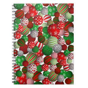Carnet Boules de Noël 3D