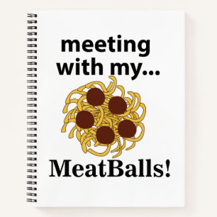 Carnet Boulettes De Viande Drôle Rencontre Avec Mes Boule