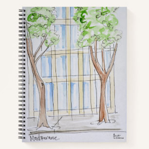 Carnet Boulevard Montparnasse Paris, France