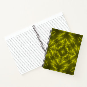 Carnet Boulons à tonnerre électrique au néon brillant