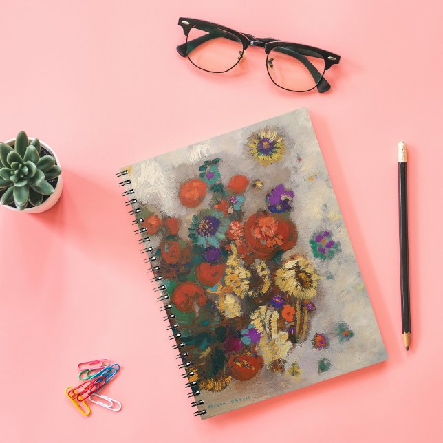 Carnet Bouquet de Fleurs | Odilon Redon (Créateur téléchargé)