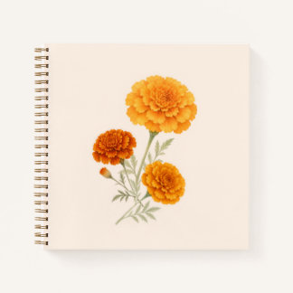 Carnet Bouquet de Souci