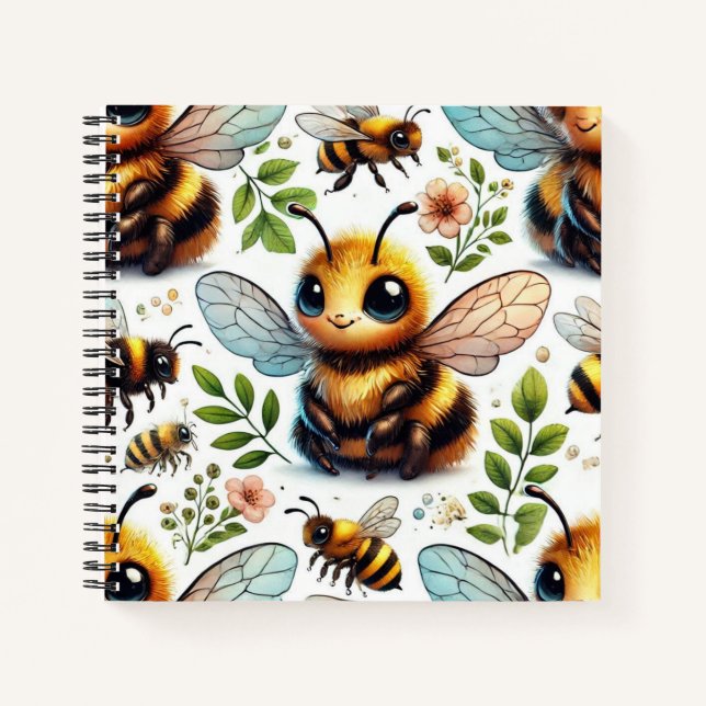 Carnet Bourdonnement de Joie (Devant)