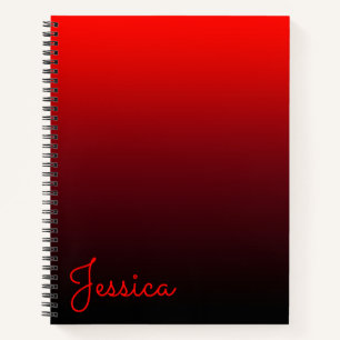 Carnet Bourgogne Rouge Vivant et Ombre Noir
