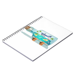 Carnet Bouteille souvenir de dessin