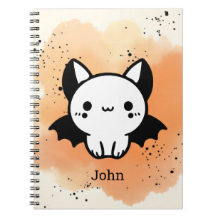 Carnet Boutique de chauve-souris adorable - Kawaii minima