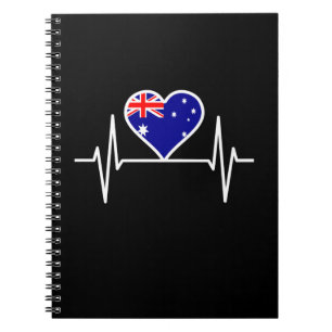 Carnet Bouton du drapeau australien