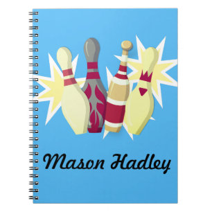 Carnet Bowling de style vintage