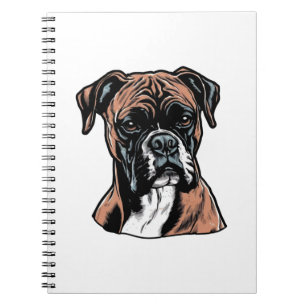 Carnet Boxer Buddy Humoristique Protective