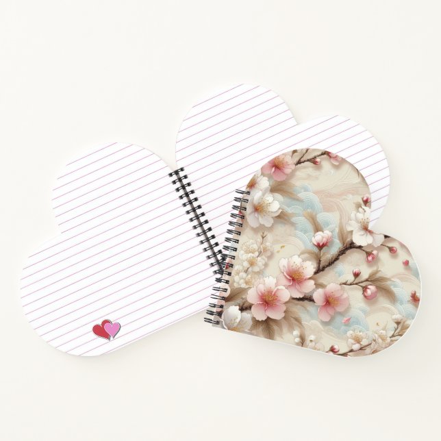 Carnet Branches de fleurs d'Apple (Intérieur)