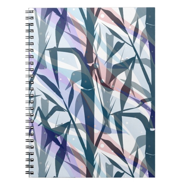 Carnet Branches en bambou. (Devant)