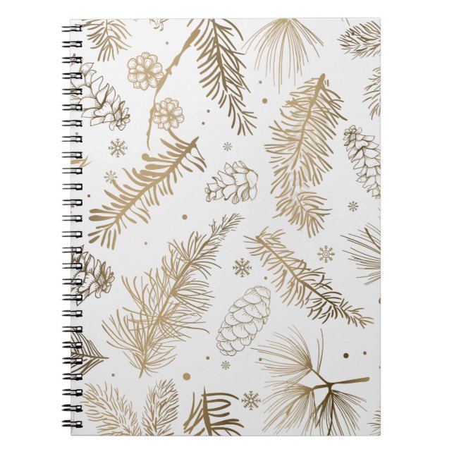 Carnet Branches et pins (Devant)