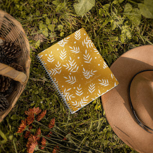 Carnet Branches magiques - jaune