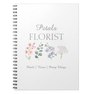 Carnet Branding de Fleuriste de Boutique Moderne