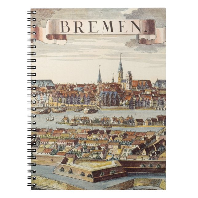 Carnet Brême, Allemagne, 1719 (Devant)