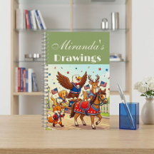 Brigade des petits patriotes USA dessins d'animaux